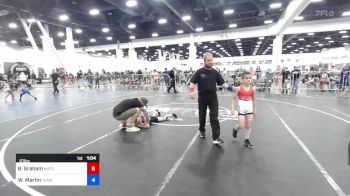 61 lbs 3rd Place - Bridger Graham, Matsu Matmen vs Waylon Martin, Team Idaho