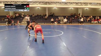 101-109 lbs 1st Place Match - Parker Kinnan, Cozad Wrestling Club vs Jaedrien Pedro, GI Grapplers