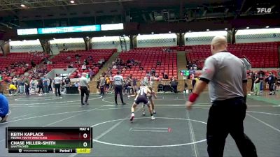 72 lbs Semifinal - Chase Miller-Smith, Unattached vs Keith Kaplack, Medina Youth Wrestling
