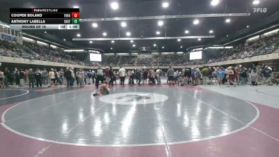105 lbs Round Of 16 - Cooper Boland, York vs Anthony LaBella, South Plainfield