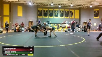 170 lbs Round 5 - Olivia Wright, Independent vs Heiress Harris, Peach County