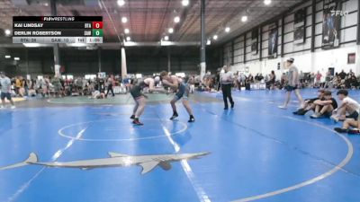 150 lbs Kai Lindsay, BELIEVE TO ACHEIVE vs Derlin Robertson, SOUTH AUGUSTA WRESTLING