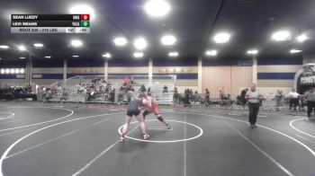 215 lbs Consolation - Sean Luedy, Knights WC vs Levi Means, Yucaipa Thunder WC
