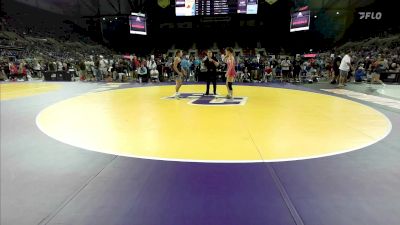 124 lbs Cons 32 #1 - Analise Henry, MI vs Hailey Kennedy, TX