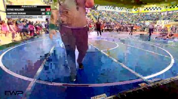 55 lbs Rr Rnd 1 - Kyng Walker, Barnsdall Youth Wrestling vs Jantzen Duran, Jay Wrestling Club