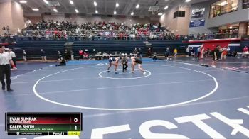 138 lbs Semifinal - Kaleb Smith, Conroe Woodlands College Park vs Evan Sumrak, Rockwall Heath