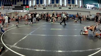 100 lbs Round 3 (6 Team) - Brady Sher, Florida Scorpions vs Declyn Wilson, Caveman