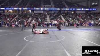 130 lbs Cons. Round 2 - Wyatt Martiny, Turner vs Knox Page, Wichita Blue Knights