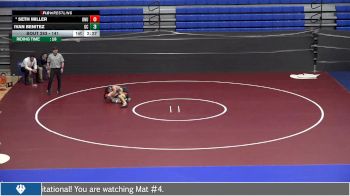 141 lbs Cons. Round 5 - Seth Miller, Ohio Northern University vs Ivan Benitez, Greensboro College