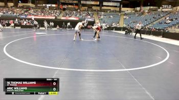 141 lbs Cons. Round 4 - 16 Thomas Williams, St. Thomas vs Aric Williams, Dakota Wesleyan