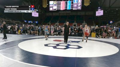 157 lbs Champ. Rd Of 64 - Kaleb Griffith, Nebraska vs Danny Peters, Iowa