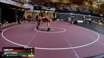 285 lbs Cons. Round 5 - Marce Vasquez, York vs Gabe Kant, Labette CC