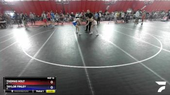 132 lbs Cons. Round 3 - Thomas Holt, IL vs Taylor Finley, IL