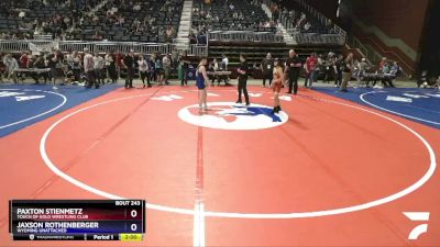 106 lbs Semifinal - Paxton Stienmetz, Touch Of Gold Wrestling Club vs Jaxson Rothenberger, Wyoming Unattached