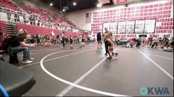 51-54 lbs Quarterfinal - Rally Smith, Hinton Takedown Club vs Kya Kincannon, Team Nomad