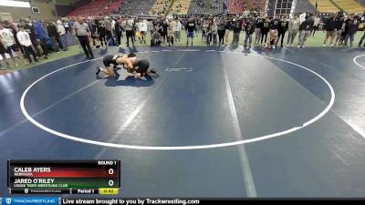 70 lbs Round 1 - Jared O`Riley, Lenox Tiger Wrestling Club vs Caleb Ayers, Nebraska