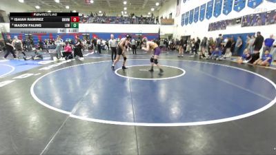 150 lbs Cons. Round 5 - Isaiah Ramirez, University vs Mason Faling, Lewiston