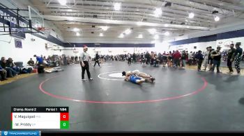 132 lbs Champ. Round 2 - Wyatt Priddy, Deer Park vs Vincent Maguigad, Pasco