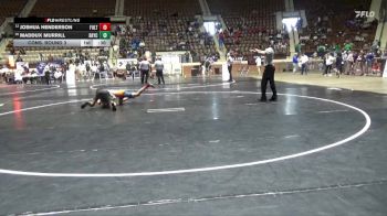 1A-4A 138 Cons. Round 3 - Maddux Murrill, Bayshore Christian School vs Joshua Henderson, Fultondale