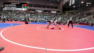 127 lbs Round 3 - Kyra Humphries, Panther Youth Wrestling-CPR vs Bentley Samuels, Bentonville Wrestling Club
