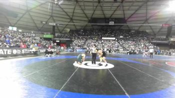Boys 2A 215 lbs Champ. Round 1 - Eli Policarpio, Chief Sealth vs Jaiden Garcia, Burlington-Edison