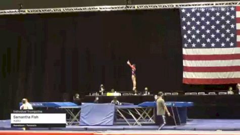Samantha Fish - Individual Trampoline, Agility - 2021 USA Gymnastics Championships