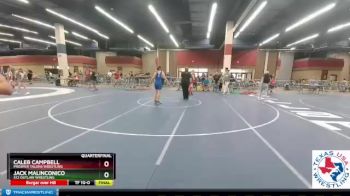 125 lbs Quarterfinal - Luke Burgar, Spartan Mat Club vs Collin Hill, NG Bombers Wrestling Club