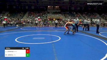 160 lbs Quarterfinal - Jesse Jimenez, Team Mercury WC vs William Adkins, Team Lindsey/Southwest Select