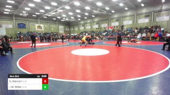 222 lbs 9th Place - Devin Alarcon, Clovis North vs Matthew Miller, Clovis