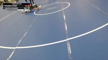 101-109 lbs Quarterfinal - Valencia Adame, Las Animas vs Harper Keairnes, Warrior Wrestling Academy