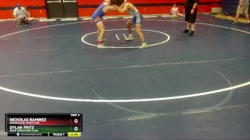 160 lbs Cons. Semi - Dylan Fritz, Wave Wrestling Club vs Nicholas Ramirez, Grindhouse Wrestling