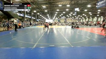 160 lbs Rr Rnd 3 - Michael Boulanger, MetroWest United Black vs Jackson Carroll, Patton Trained Blue