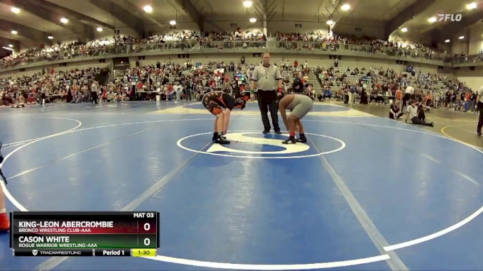 150 lbs Champ. Round 2 - Cason White, Rogue Warrior Wrestling-AAA vs ...