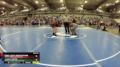 150 lbs Champ. Round 2 - Cason White, Rogue Warrior Wrestling-AAA vs King-Leon Abercrombie, Bronco Wrestling Club-AAA