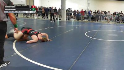 150 lbs Consi Of 64 #1 - Colin Weiss, MO vs Aiden Milam, OH