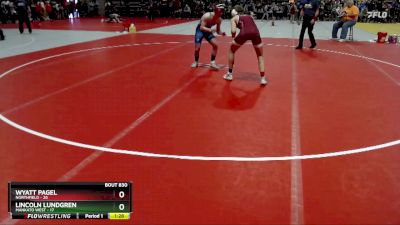 160 lbs Cons. Semi - Lincoln Lundgren, Mankato West vs Wyatt Pagel, Northfield