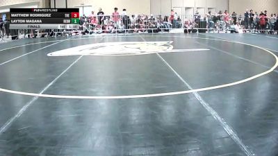 100 lbs Final - Matthew Rodriguez, The Valley WC vs Layton Magana, Redwood WC