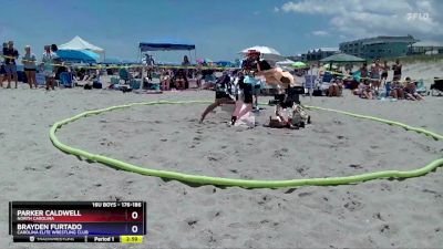 176-186 lbs Round 1 - Brayden Furtado, Carolina Elite Wrestling Club vs Parker Caldwell, North Carolina