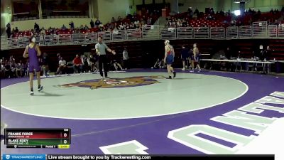 106 lbs Semis & 3rd Wb (16 Team) - Blake Eddy, Grand Island vs Franke Force, Manhattan HS