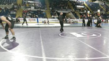 215 lbs 7th Place - Michael Brennan, Carver vs Quinn Bowles, Boston Latin