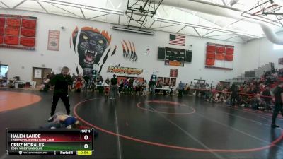 63 lbs Round 2 - Cruz Morales, Cody Wrestling Club vs Halen Lahoe, Thermopolis Wrestling Club