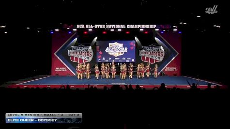Elite Cheer - Odyssey [2026 L5 Senior - Small - A Day 2] 2026 NCA All-Star National Championship