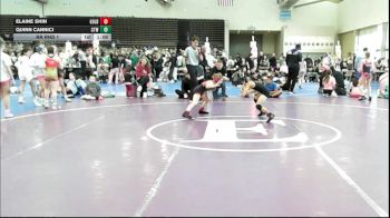 65 lbs Rr Rnd 1 - Elaine Shin, All I See Is Gold Academy - Girls vs Quinn Cannici, Cordoba Trained (Sand Storm Sisters)