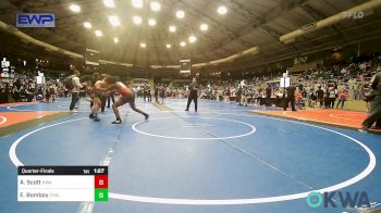 200 lbs Quarterfinal - Amariana Scott, HURRICANE WRESTLING ACADEMY vs Emma Bomboy, Coweta Tiger Wrestling