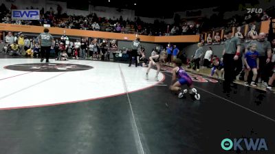 55 lbs Rr Rnd 2 - Bowen Brown, Shelton Wrestling Academy vs Emersyn Edge, Piedmont