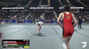 120 lbs Quarterfinal - Clayton Considine, Halstead vs Jayden Westgate, DC Gold