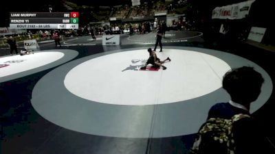 84 lbs Cons. Rd Of 16 - Renzhi Yi, Bay Area Dragons Wrestling Center vs Liam Murphy, Reign Wrestling Club