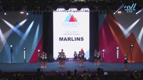 Cheer Infinity Allstars - Marlins [2023 L1 Youth - D2 - Small - A - WC Day 1] 2023 The Youth Summit