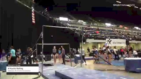 N'Kaylis Rolling - Women's Group, Dubuque All Around Gymnastics - 2021 Women's Xcel Region 4 Championships