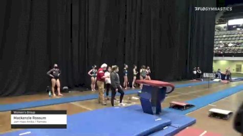 Mackenzie Rossum - Women's Group, Jam Hops Anoka / Ramsey - 2021 Women's Xcel Region 4 Championships